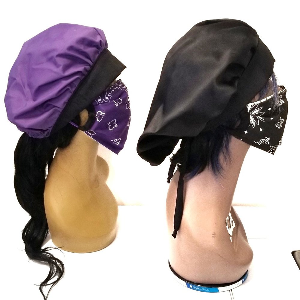 2 Bouffant Medical hair